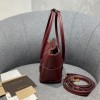 Bottega Veneta Arco Mini Red Leather Tote Bag