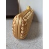 Bottega Veneta Gold Knot Clutch Bag