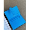 Hermes blue wallet