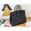 Hermes Birkin Black Epsom Leather 35cm (Silver/ Gold Hardware) Bag