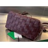 Bottega Veneta Red Bowling Cassette bag