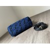 Fendi By The Way Mini Small Boston blue bag