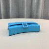 Balenciaga shoulder bag blue leather 19cm