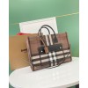 Burberry tote shopping box bag