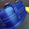 Goyard Belvedere PM Blue Leather Bag