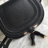 Chloe marcie medium / small black saddle bag