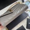 YSL WOC gray bag