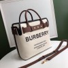 Burberry Leather Horseferry Tote Bag