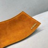 Jacquemus La Vague leather orange shoulder bag