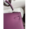 Hermes Epsom Kelly Purple 25cm