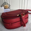 Chloe marcie medium / small red saddle bag