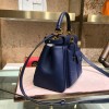 Fendi Peekaboo Pocket Blue Bag