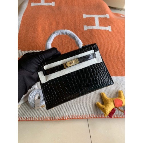 Hermes Kelly Crocodile Mini 20cm