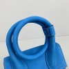 Jacquemus Le Chiquito Noeud Handbag blue 18cm