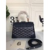 Goyard Saigon Souple Maison Blue Bag