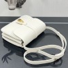 Celine Medium Tabou Smooth Calfskin White Bag