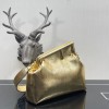 FENDI First Small Gold leather bag 32cm