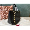 Valentino Stud tote black shopping bag