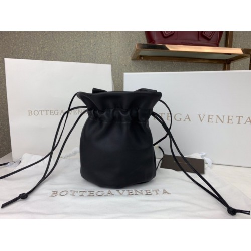 Bottega Veneta Nappa Leather Black Bag