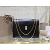 Bvlgari Serpenti Forever Calf Leather Flap Cover Shoulder Bag 35106