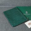 Goyard pouch green bag