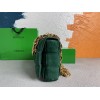 Bottega Veneta THE CHAIN CASSETTE Green Velvet