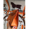 Hermes Kelly Danse Orange 22cm