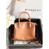 Givency Small Antigona Soft Bag In Brown Leather