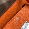 Hermes togo shoulder bag 42cm in orange