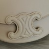 Celine Besace Cuir Triomphe Beige Leather Bag
