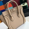Celine nano luggage tan 20cm bag
