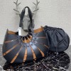Bottega Veneta The Shell bag black large