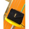 YSL Loulou Bag Y-Quilted suede small bag