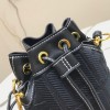 Fendi MON TRESOR black FF leather bag