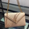 YSL MONOGRAM COLLEGE in Beige