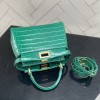 Fendi peekaboo mini green