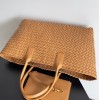 Bottega Veneta Cabat Tote Brown Lambskin Bag