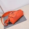 Balenciaga orange cagole XS handle bag