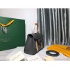 Goyard Saigon Structure Gray Silver Hardware Bag