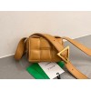 Bottega Veneta Candy Padded Cassette Brown Leather Bag