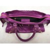 Balenciaga motorcycle bag Purple