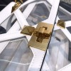 VALENTINO Garavani Stud white nylon bag