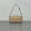 Celine Camera raffia shoulder bag