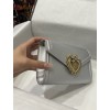 Dolce & Gabbana Silver Sacred Heart Wallet Bag