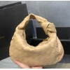 Bottega Veneta Mini Ladies Jodie Hobo Beige Woven Bag