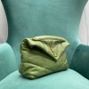 YSL LouLou Puffer Green Small Bag