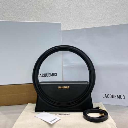 Jacquemus Le Sac Rond Black Bag