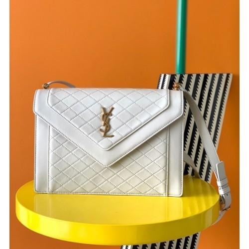 YSL Gaby shoulder bag in white