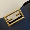 Fendi Way large leather tote black