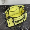 Fendi Roma Tote Bag Yellow